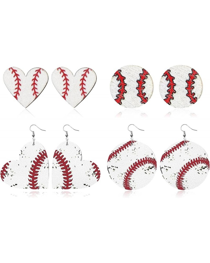 Baseball Earrings for Women Sports Earrings Baseball Lover Gifts for Girls Baseball Party Favors Holiday Party Game Day Jewel...