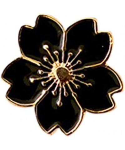 Brooch Pin Fashion Flower Metal Women Sweater Shirt Collar Badge Decor Jewelry Blue Black $2.96 Brooches & Pins