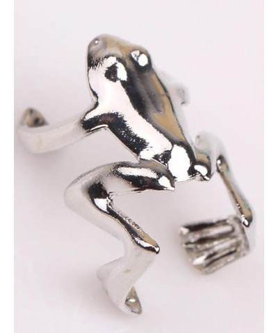 Silver Frog Earrings for Women Vintage Frogs Shaped Stud Earrings Cute Animal Earrings for Teens Girls Frog Jewelry Gifts for...