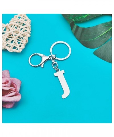 Letter Key Chains Women Alphabet Letter A-Z Keychain Alphabet Initial Pendant with Key Ring Letter Key Chains Men Alphabet Le...