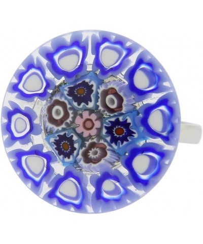 GlassOfVenice Murano Glass Millefiori Ring $17.79 Rings