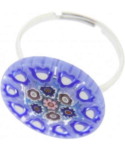 GlassOfVenice Murano Glass Millefiori Ring $17.79 Rings