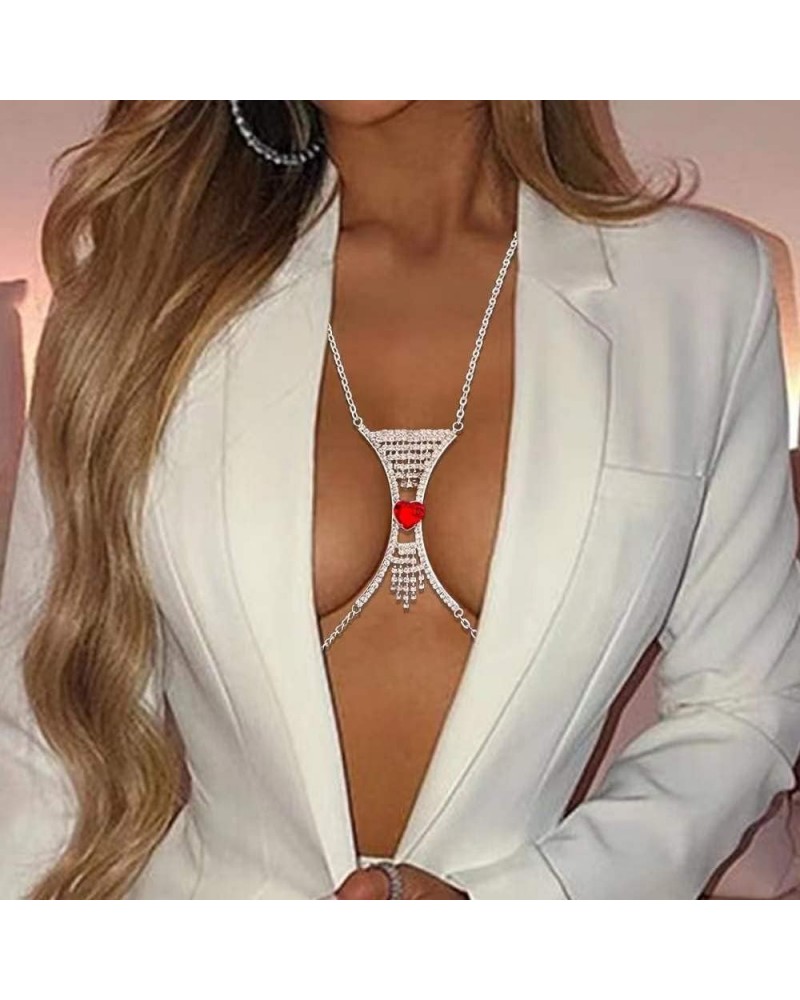 Rhinestone Silver Gold Butterfly Crystal Bracket Bra Chain Chest Chain Underwear Chain Waist Chain Body Chain Sexy Bkini Body...