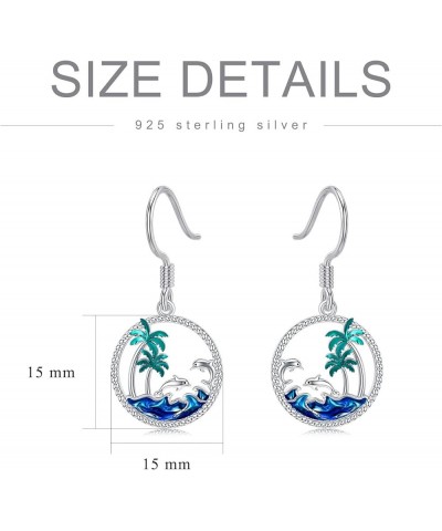 Mothers Day Gifts 925 Sterling Silver Dangle Drop Earrings for Women Girls Animal/Ocean/Sunflower/Goddess/Graduation Earrings...