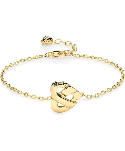 Bracelet for Women 14K Gold Plated Dainty Chain Simple Jewelry Cute for Girls Heart $10.08 Bracelets