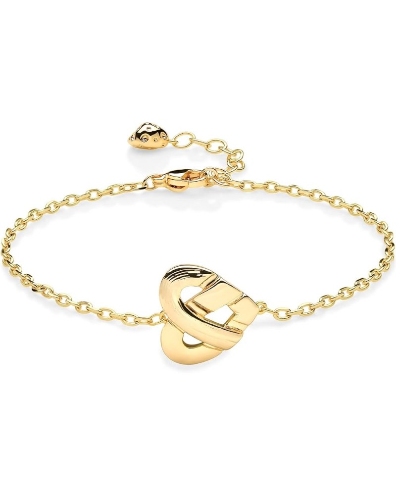 Bracelet for Women 14K Gold Plated Dainty Chain Simple Jewelry Cute for Girls Heart $10.08 Bracelets