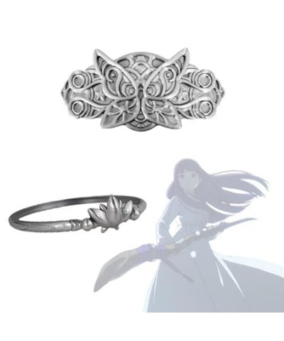 Frieren Hair Clips Bangle Bracelet Anime Beyond Journey's End Fern Cosplay 3D Printing Props Accessory Festival Gifts (Muilt)...