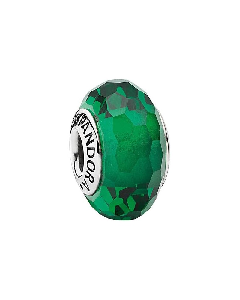 Green Faceted Murano Glass Charm 791619 $26.19 Bracelets