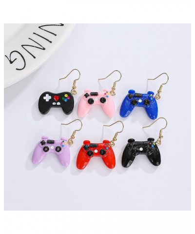 Unique Game Controller Earrings for Women Girls,Simplw Personality Video Game Control Conseles Dangle Drop Earrings Game Enth...