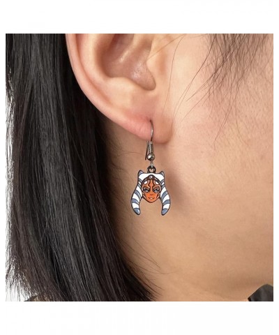 Anime metal Earrings Gifts for woman girl 4 $10.57 Earrings