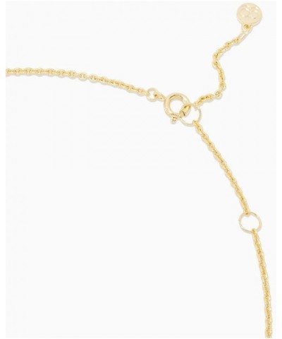 Women's Rose Interlocking Necklace Gold $35.00 Necklaces