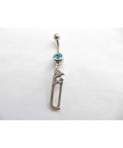 Tool time Tools Belly Button Ring Navel Ring Hacksaw belly $6.74 Body Jewelry