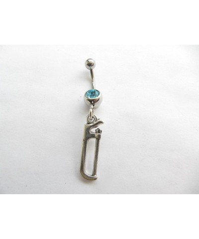 Tool time Tools Belly Button Ring Navel Ring Hacksaw belly $6.74 Body Jewelry