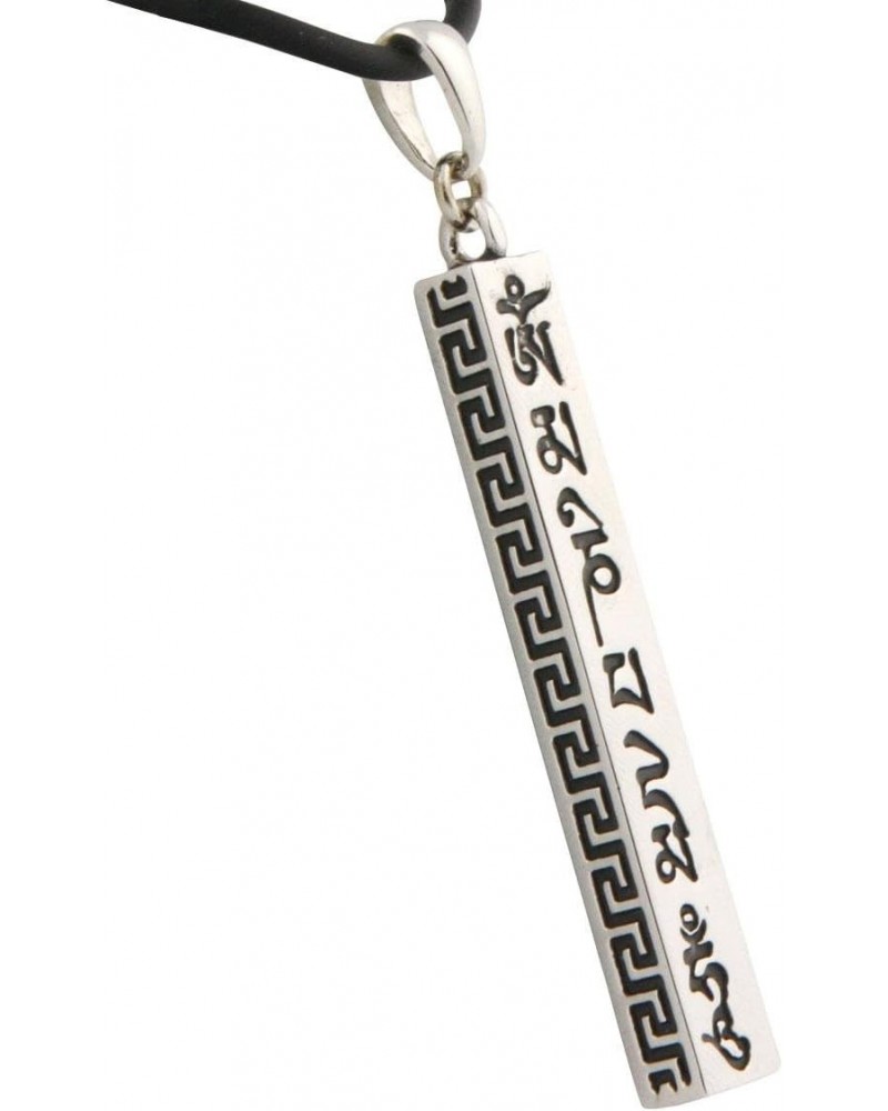 Tibetan Buddhist Mantra Om Mani Padme Hum Pendant $12.53 Necklaces