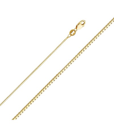 14K Yellow Gold Cross Pendant Necklace with 0.8mm Box Chain 20.0 Inches $109.60 Necklaces