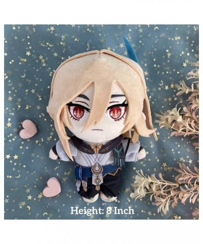 Genshin Impact Box Merch Set with 11 Gifts, Wanderer Cyno Xiao All 5 Stars Characters Plush Poster Acrylic Stand Bracelet Sti...