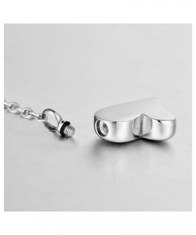 Engraving Dad Love Heart Urn Pendant Stainless Steel Cremation Jewelry Key Ring Ash Memorial Keepsake Keychain Dad $11.96 Nec...