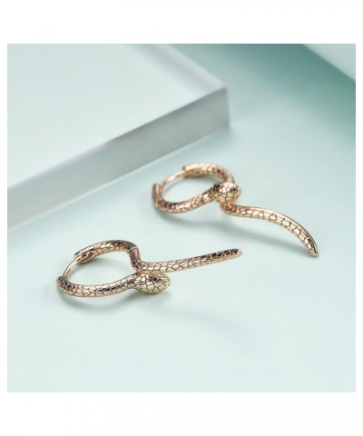 Snake Earrings for Women Animal Earrings Punk Pierced Snake Earrings for Women… 18K Gold4 $10.25 Earrings