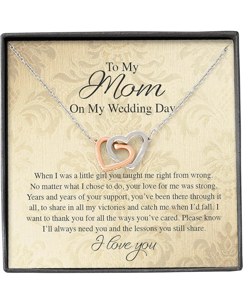 Mothers Day Gifts For Mom From Daughter, Mothers Day Necklace For Mom With Luxury Lighted Box & Heartfelt Message, Mother Dau...