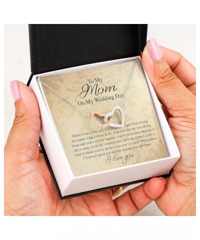 Mothers Day Gifts For Mom From Daughter, Mothers Day Necklace For Mom With Luxury Lighted Box & Heartfelt Message, Mother Dau...