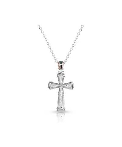 Western Mosaic Cross Necklace - NC5688 $48.60 Necklaces