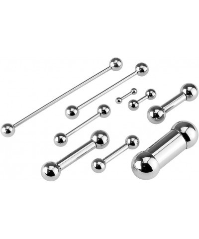 Barbell 316L Surgical Steel 14GA, Length: 14mm, Ball: 6mm $9.17 Body Jewelry