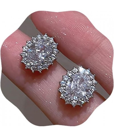 Gorgeous Earrings Diamond Earrings Jewelry 2023771223 Silver $5.89 Earrings