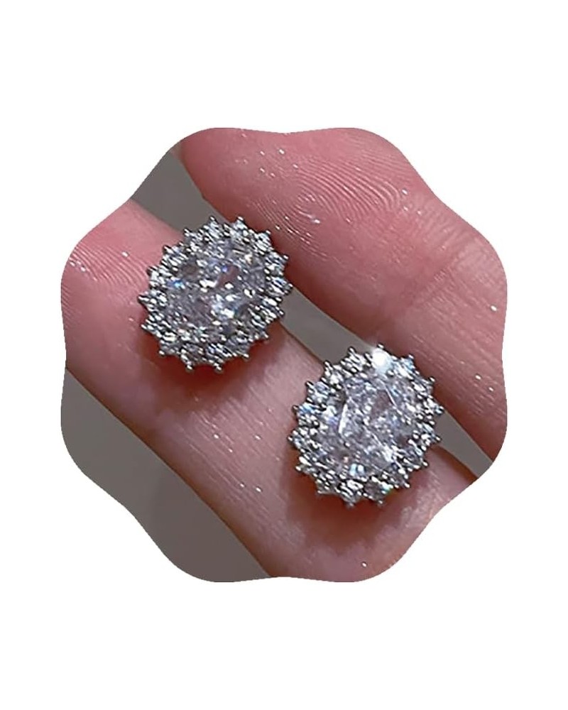 Gorgeous Earrings Diamond Earrings Jewelry 2023771223 Silver $5.89 Earrings