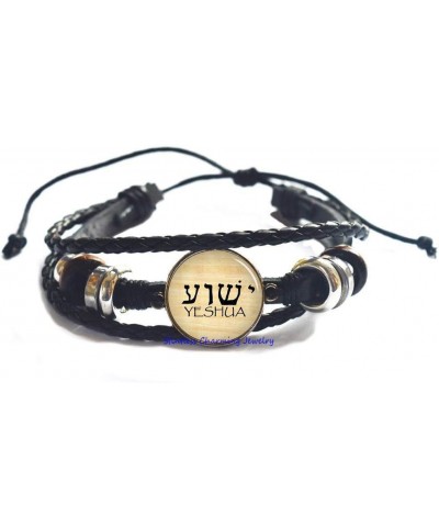 YHWH & Yeshua Bracelet Bangle,Hebrew Bangle Charm,Tetragrammaton Bangle Bracelet,Art Glass Dome Bangle,Bridesmaid Gift Birthd...