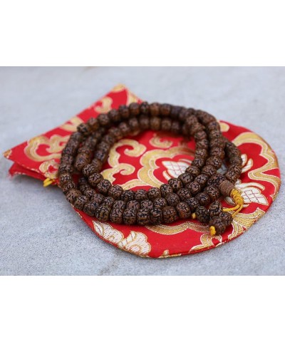 Tibetan Meditation 108 Beads Genuine Rare Bodhiseed Mala Rudraksha $67.00 Beading & Jewelry Making