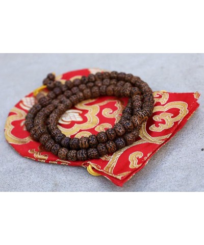 Tibetan Meditation 108 Beads Genuine Rare Bodhiseed Mala Rudraksha $67.00 Beading & Jewelry Making