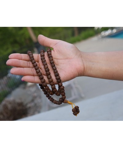 Tibetan Meditation 108 Beads Genuine Rare Bodhiseed Mala Rudraksha $67.00 Beading & Jewelry Making