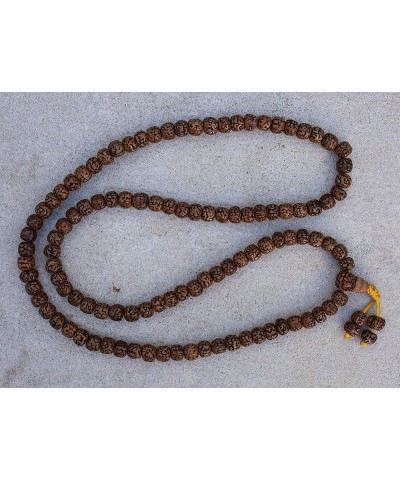 Tibetan Meditation 108 Beads Genuine Rare Bodhiseed Mala Rudraksha $67.00 Beading & Jewelry Making