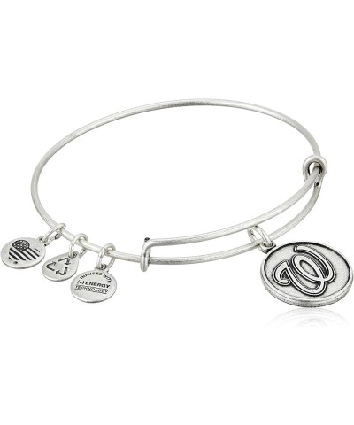 Washington Nationals Cap Logo Expandable Bangle Bracelet Rafaelian Silver $12.60 Bracelets