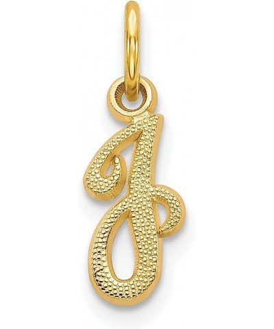 14k Yellow Gold Dainty Letter J Initial Name Monogram Necklace Charm Pendant Fine Jewelry For Women Gifts For Her $33.74 Pend...