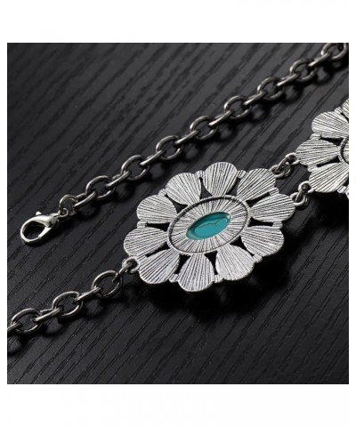 Long Pendant Turquoise Necklace for Women Bohemian Handmade Beaded Necklace jewelry Turquoise4 $10.74 Necklaces