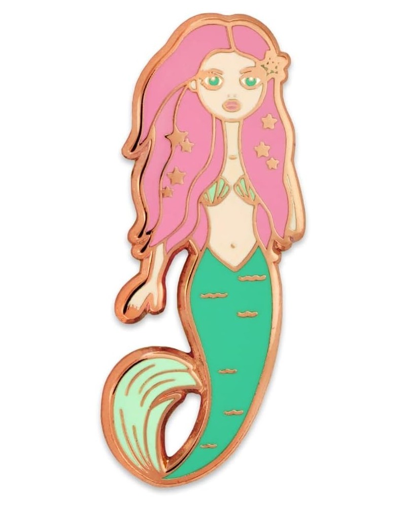 Cute Trendy Enamel Lapel Pin 10 Pack Mythical Mermaid $9.43 Others