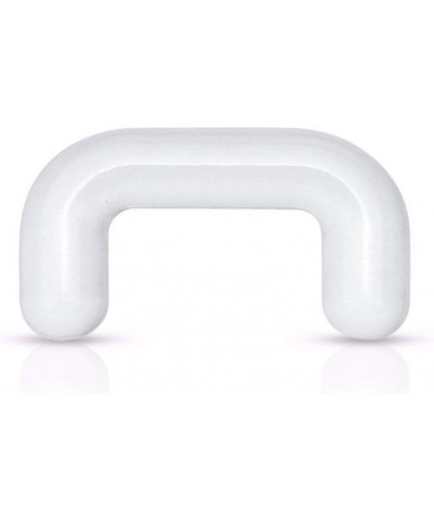 Septum Piercing Clear Retainer Jewelry 10g, 12g, 14g, 16g Available 12g (2.0 mm) $8.03 Body Jewelry