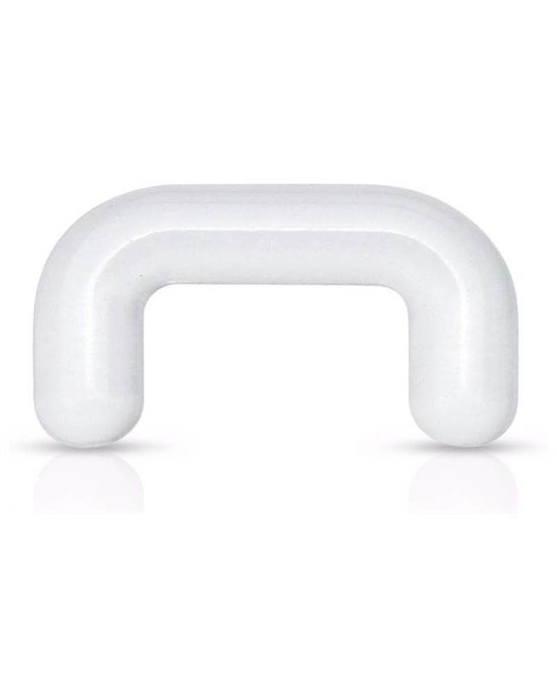 Septum Piercing Clear Retainer Jewelry 10g, 12g, 14g, 16g Available 12g (2.0 mm) $8.03 Body Jewelry