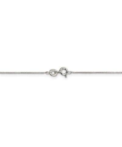 925 Sterling Silver 0.5mm Fine Curb Chain Necklace, Bracelet or Anklet 20.0 Inches $14.85 Necklaces