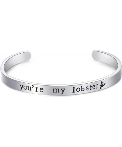 Friends TV Show Merchandise Gifts You're My Lobster Bracelet Best Friends Inspired Bracelets Friends Jewelry Cuff $7.63 Brace...