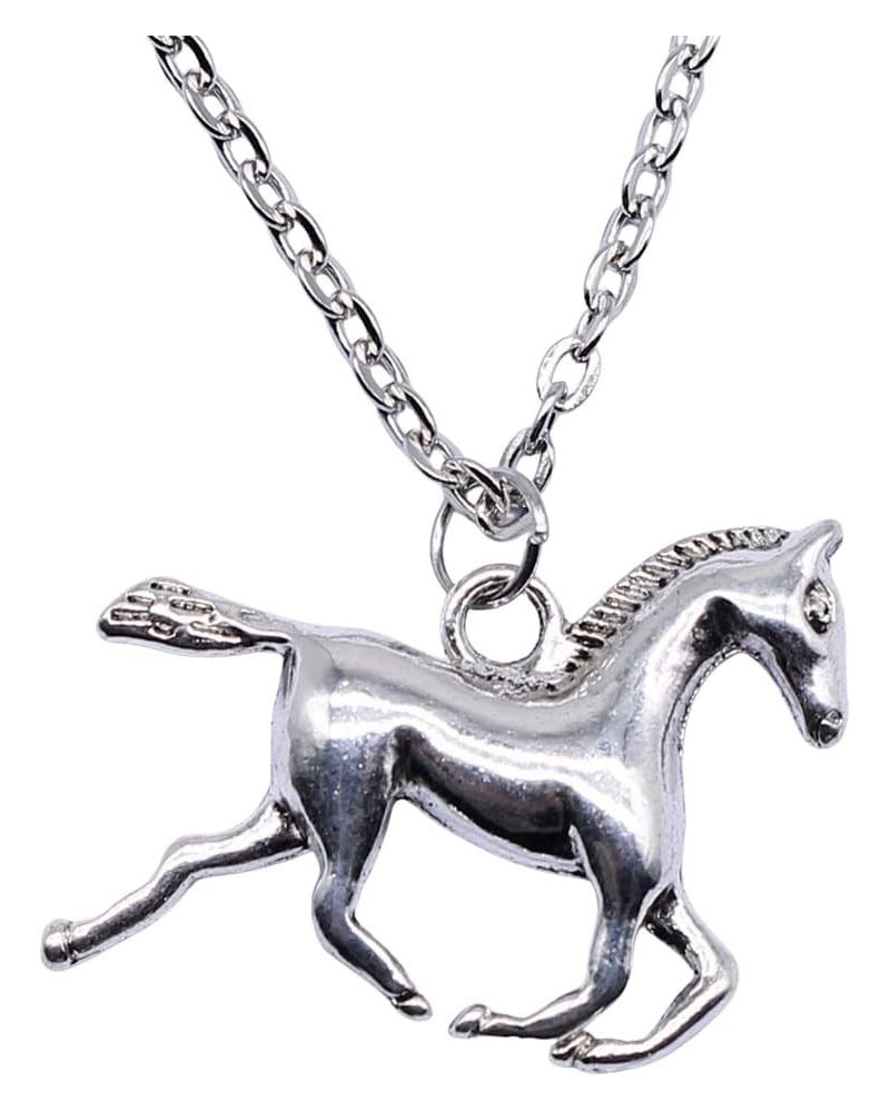 Unicorn Pegasus Necklaces For Women Chain Necklace Jewelry Accessories 1pcs-32x26mm-N-K1411-B13991 $4.19 Necklaces