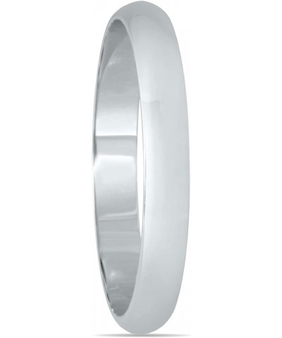 2mm - 6mm Domed Wedding Band in 10K White Gold 10k White Gold 2mm $39.27 Bracelets