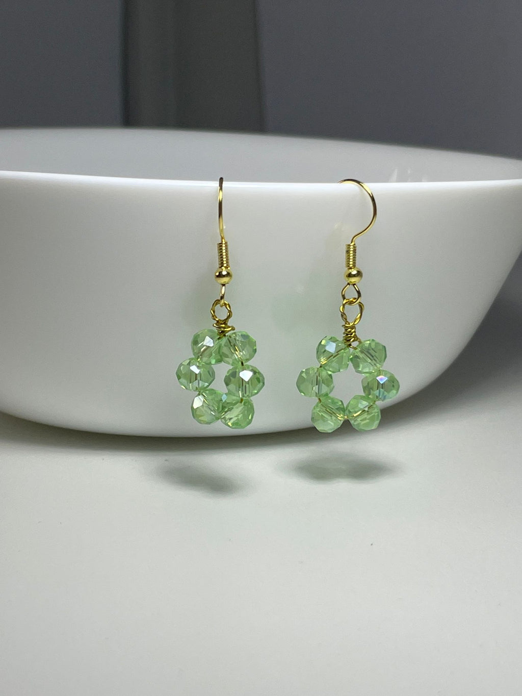 Handmade Verdant Bloom Earrings