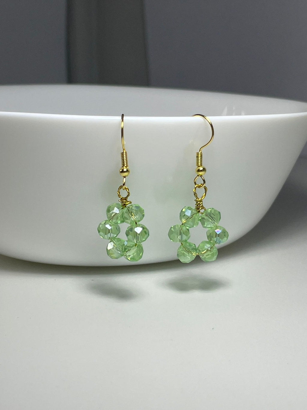 Handmade Verdant Bloom Earrings