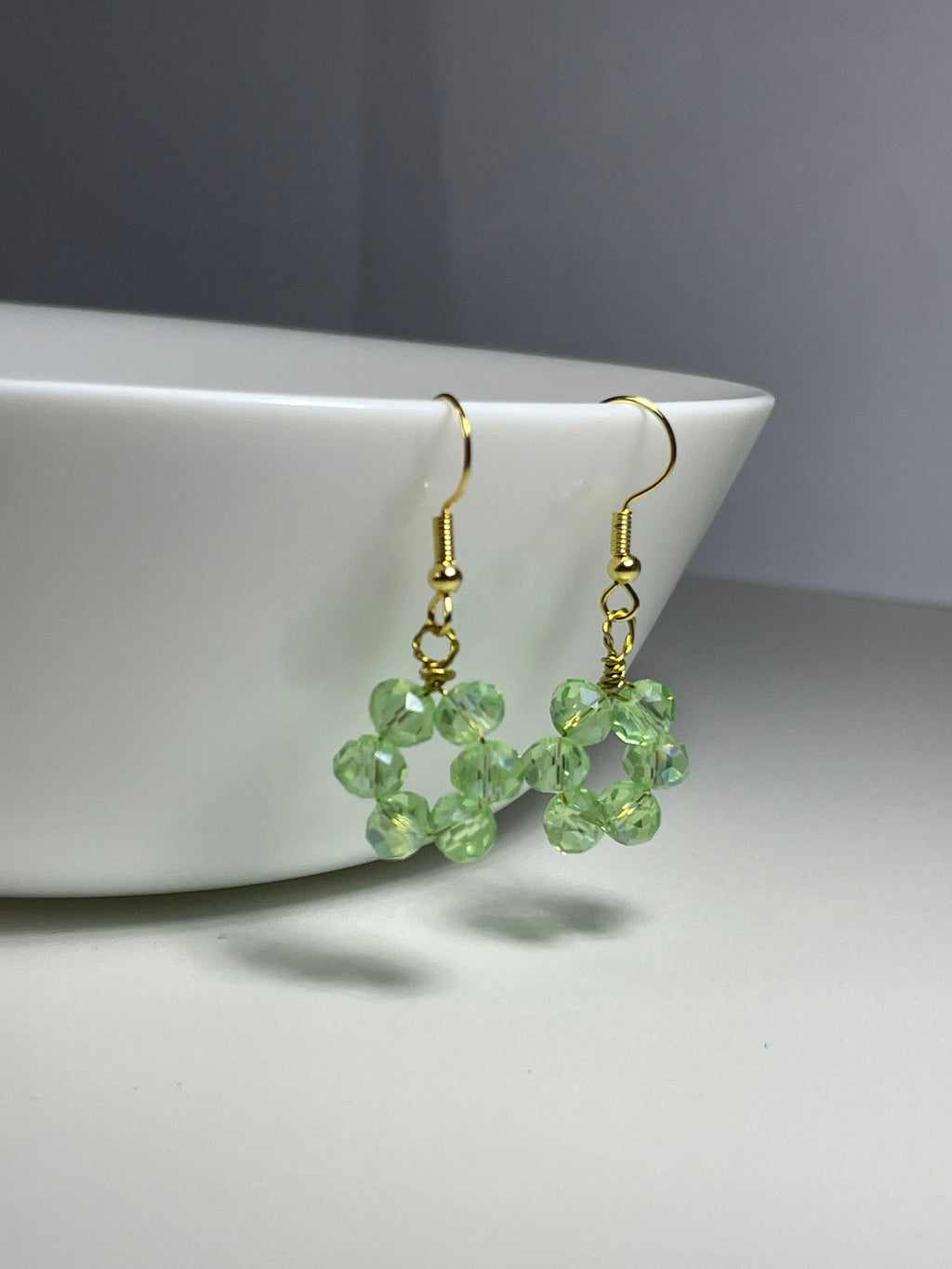 Handmade Verdant Bloom Earrings