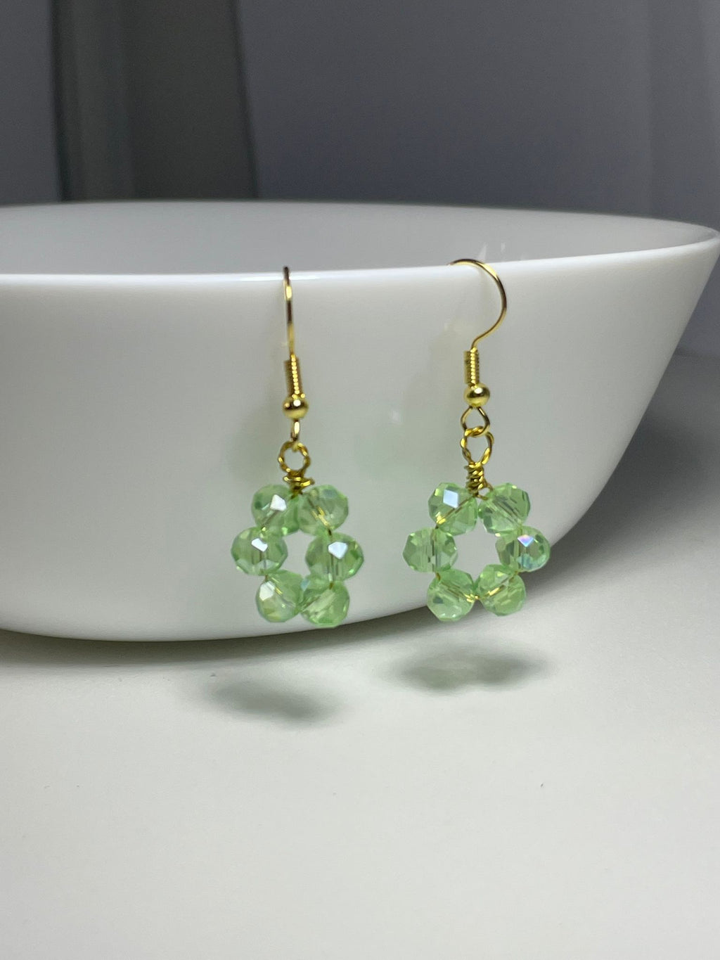 Handmade Verdant Bloom Earrings