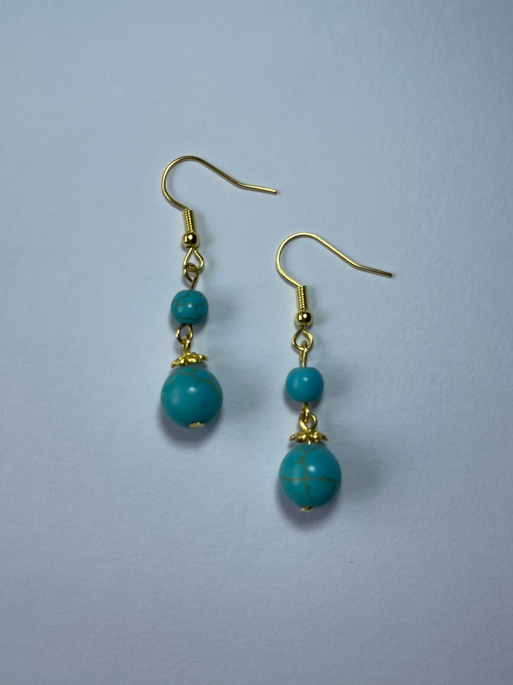 Elegant Natural Turquoise Earrings(All Blue)